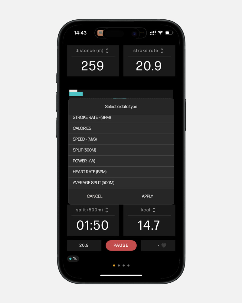 waterrower connect app