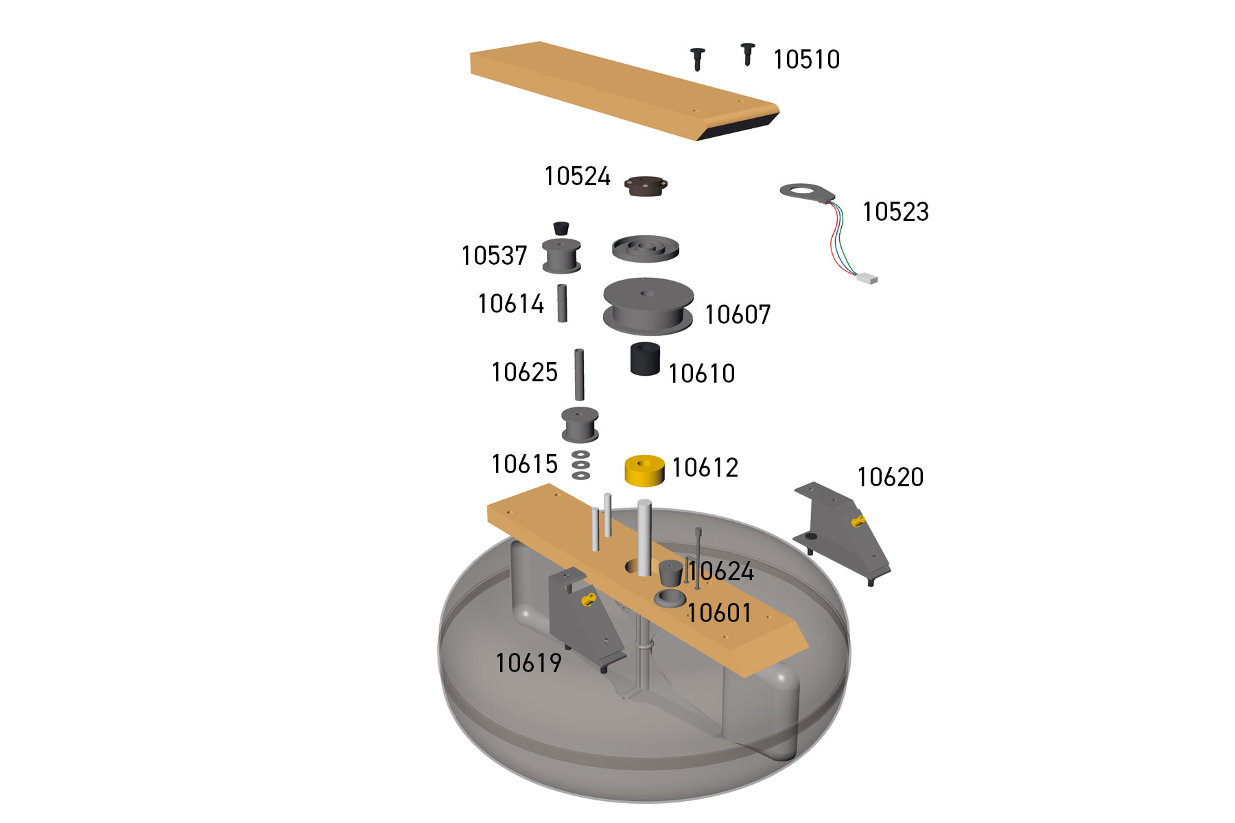 WaterRower A1 Tank Spare Parts