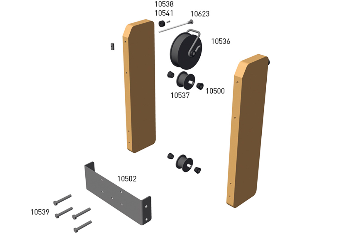 WaterRower Spare Parts Pulleys
