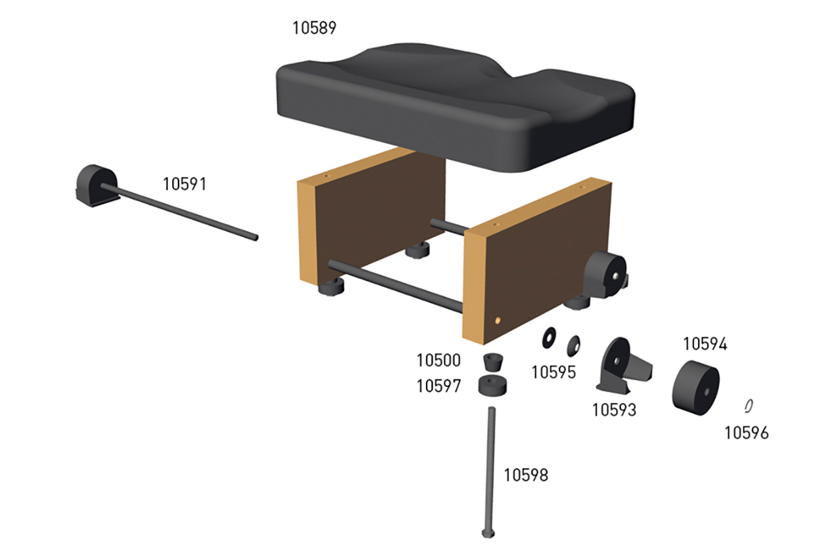 WaterRower Seat Spare Parts