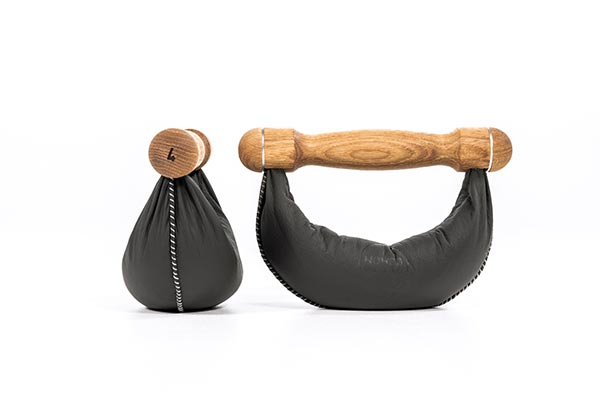 SwingBells Oak Set