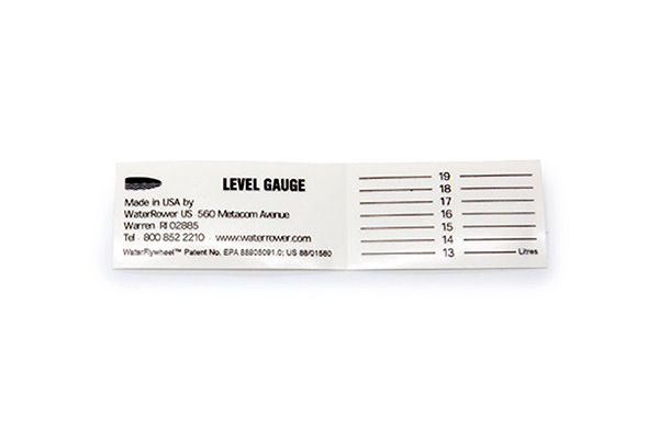 Tank Level Gauge Sticker