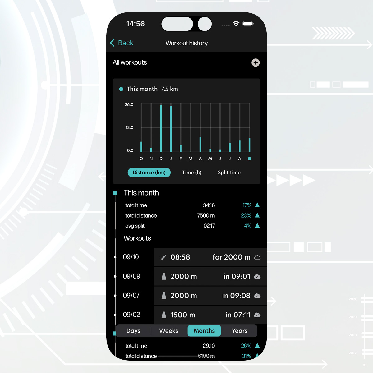 record your data